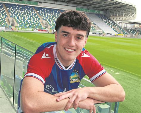 mcbrien signs full time contract with linfield the fermanagh herald