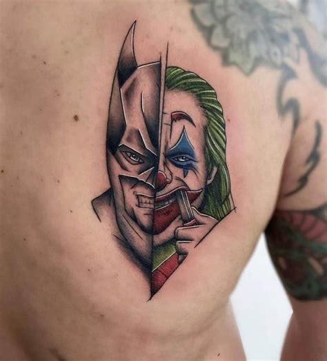 40 The Coolest Batman Tattoo Ideas Of All Times Tattoo Joker