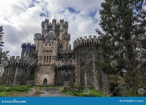 Butron Castle In The North Of Spain Stock Image Image Of Construction