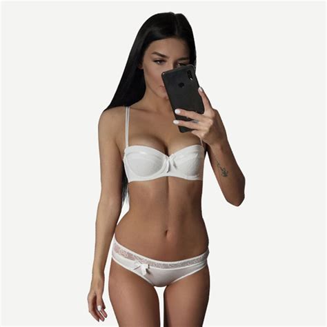 Cinoon Sexy Lingerie Lace Bra Set Push Up Underwear Bow Lingerie Sets Fashion Women Intimates 1