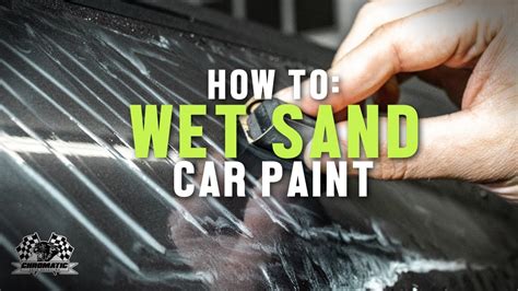 It is no longer considered good practice to wet sand primer due to risk of if you want to dry sand primer you should use a sandpaper designed to be used dry only (not wet&dry which will clog quickly and risk scratching the. How To Wet Sand A Scratch Out Of Car Paint - YouTube
