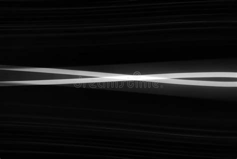 Abstract Conceptual Sunset Motion Blur In Black And White Lines Stock