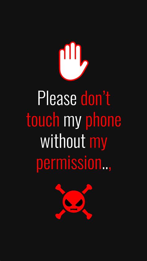 Dont Touch My Phone Wallpaper Hd Tutorial Pics