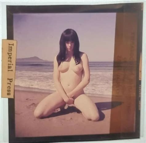 BUNNY YEAGER 1960S Camera Color Transparency Photo Nude Mod Babe Jenny