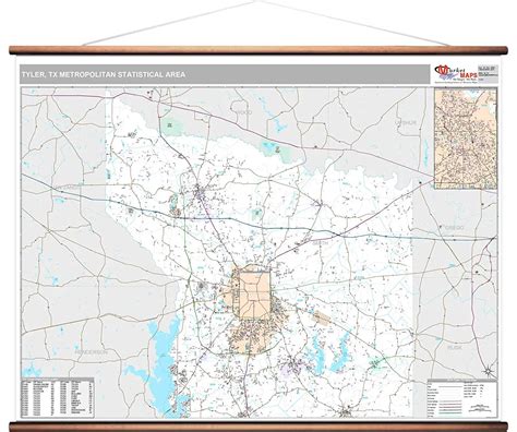 Tyler Texas Zip Codes Map