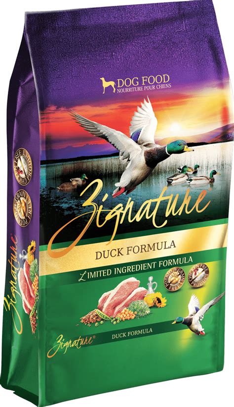 It doesn't cost you anything extra and it keeps our lights on, our families fed, and our dogs. Zignature Duck - Dog Dry Food - Tucker's Doggie Delights