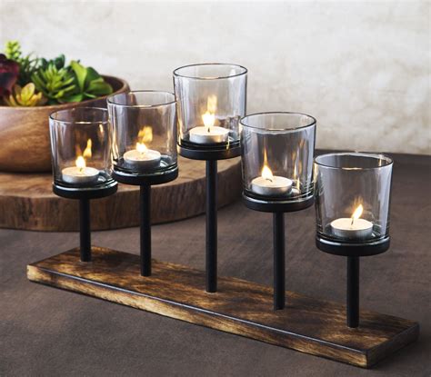 Elegant Decorative Votive Candle Holder Centerpiece Glass Votive Cups