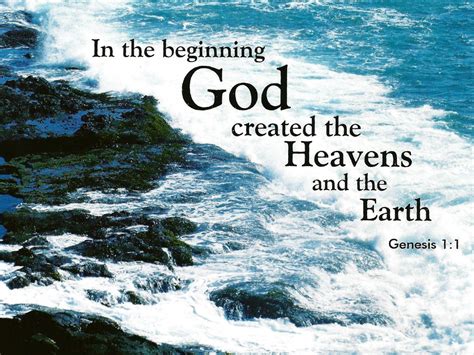 My Favorite Postcards: In the Beginning God Created the Heavens and the ...