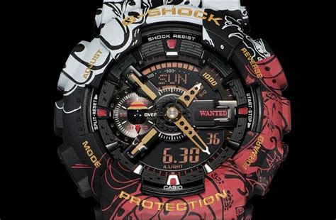 Dragon ball design elements found over the entire watch. Casio reveals special 'Dragon Ball Z' and 'One Piece' G ...