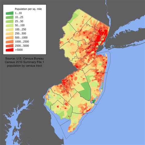 New Jersey Facts And Figures