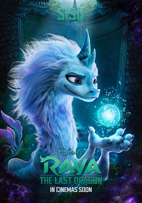 Raya And The Last Dragon Character Poster Sisu Raya And The Last