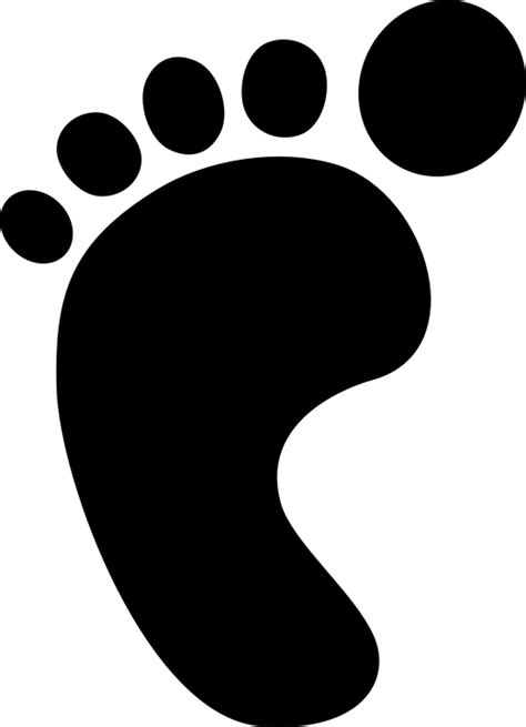 Image vectorielle gratuite: Impression De Pied, Black, Logo - Image gratuite sur Pixabay - 308596