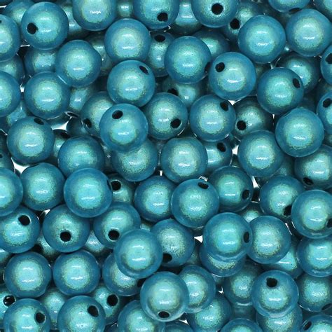 Miracle Beads 8mm Round Aqua Craft Hobby And Jewellery Supplies Totally Beads