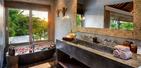 Gorgeous Tropical Villas In Bali Bali Bathroom Ideas Balinese Bathroom