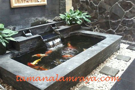 Alam indah asri menerima jasa pembuatan. Tukang Kolam Ikan Koi Surabaya | Kolam Minimalis & Elegan ...