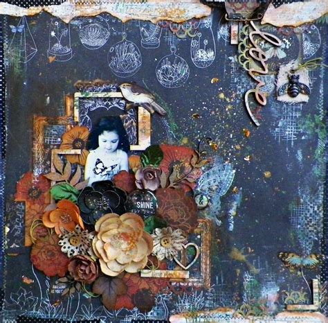 Scraps Of Darkness Mixed Media Scrapbook Kits Mixed Media