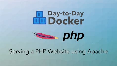 How To Serve Php Websites Locally Using Docker And Apache Youtube