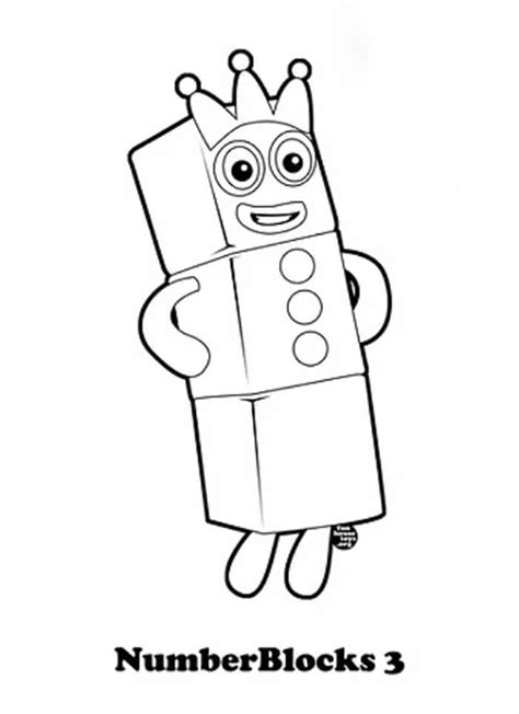 Numberblocks Coloring Pages 9 100 Coloring Pages For School