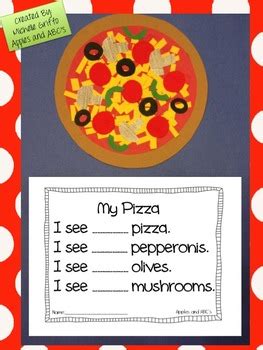 Pizza Math Craftivity by Michelle Griffo from Apples and ABC's | TpT