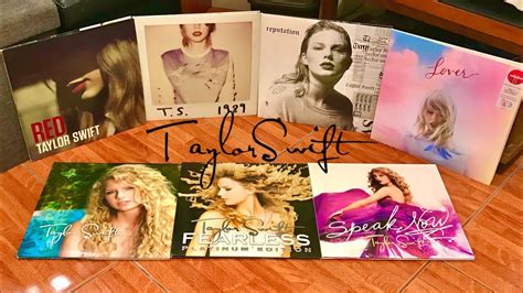 Taylor Swift Vinyl Discography 2006 2019 Youtube