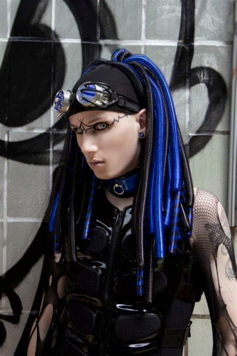 Cyber Goth Cybergoth Cyber Punk Fashion Goth