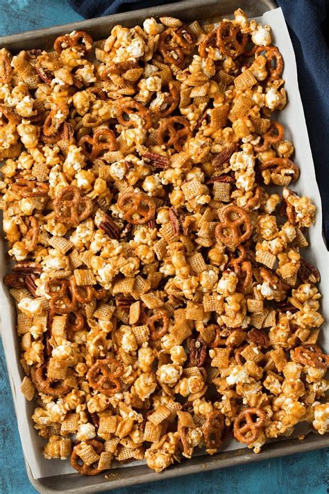 The Best Caramel Popcorn Made With Popcorn Crisp Rice