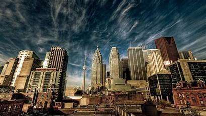 York Wallpapers Backgrounds Background Downtown Canada Toronto