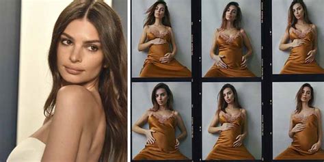 Emily Ratajkowski Desvela Que Est Embarazada Con Un Desnudo Total