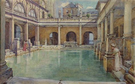 Roman Baths Bath Design And Creation Date 20th Century Early
