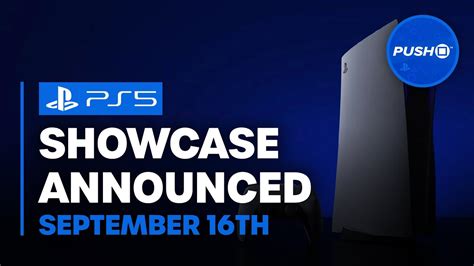 Ps5 Showcase Announced 16th September Playstation 5 Youtube
