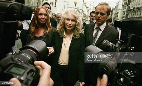 Mia Farrow And Deborah Tate Depart From Polanski Libel Case Photos And Premium High Res Pictures