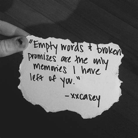 Empty Words And Broken Promises Pictures Photos And Images For