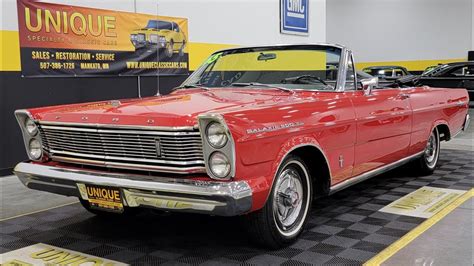 1965 Ford Galaxie 500 XL Convertible For Sale 15 900 YouTube