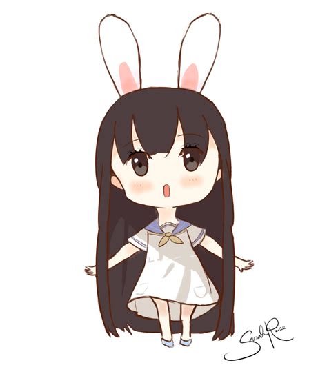 Chibi Bunny Girl By Cursedcrown96 On Deviantart