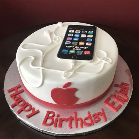 Iphone Birthday Cake Fancy Desserts Cake Cake Designs Birthday