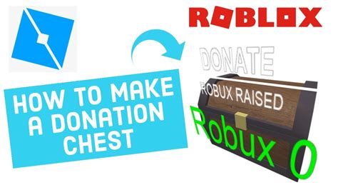 How To Make Donation Chest Roblox Studio Youtube