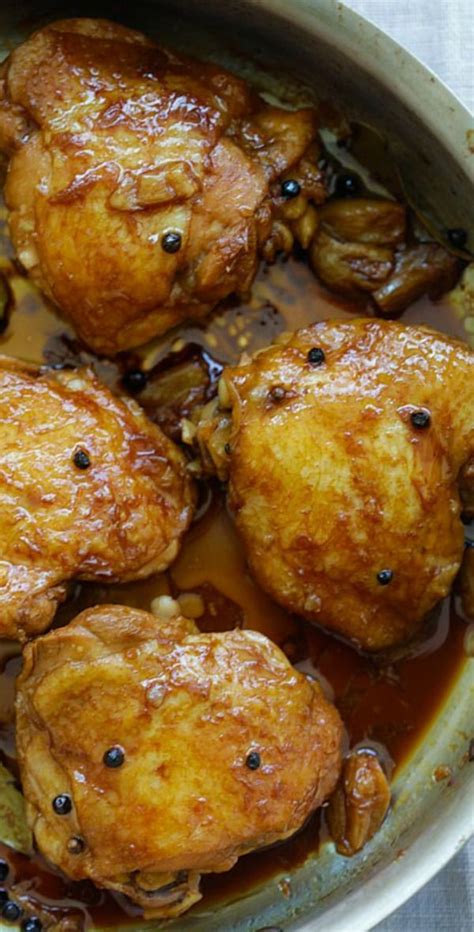 Chicken Adobo - crazy delicious Filipino Chicken Adobo ...