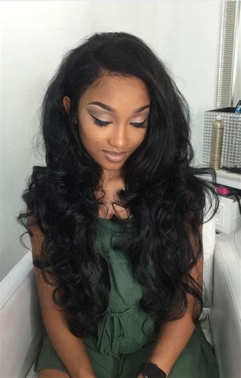 Loose Wave Sew In With Closure Styles For Black Women 100 Unprocessed
