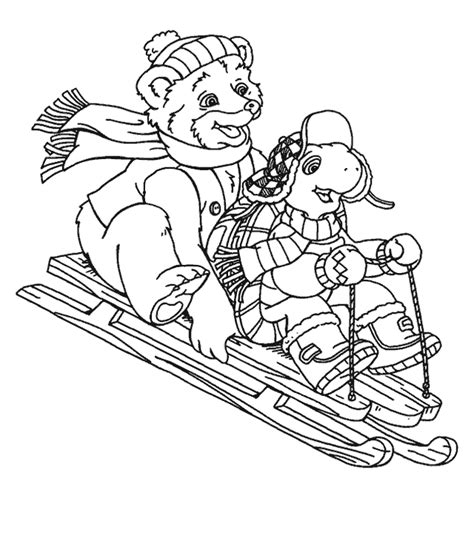 Coloriage Franklin la tortue à imprimer sur COLORIAGES .info