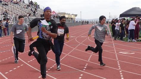 Special Student Athletes Compete During Vip Track And Field Day In