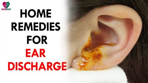 Home Remedies For Ear Discharge Health Sutra Youtube