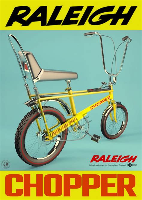 Raleigh Chopper Bike Advert