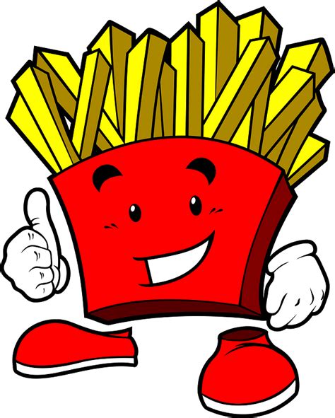 French Fries Vector Png Clipart Full Size Clipart 126041 Pinclipart Images
