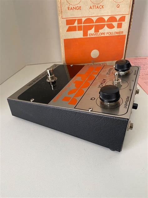 Vtg Original Electro Harmonix Zipper 1970s Guitar Special Effect Pedal
