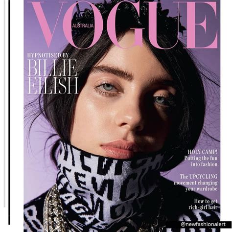 American vogue magazine features pop superstar billie eilish on four covers of their march 2020 edition, captured by three different photographers hassan hajjaj, ethan. Extremamente linda, Billie Eilish faz ensaio para a edição ...