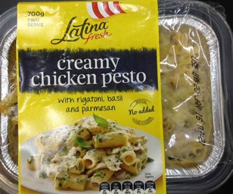 Latina Freshcreamy Chicken Pesto G Product Safety Australia
