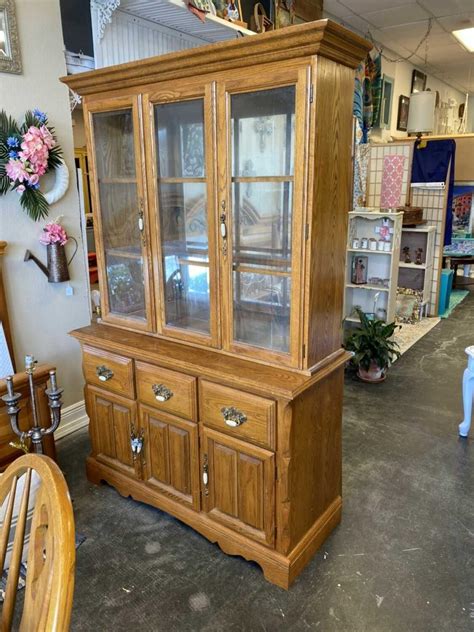 Best Vintage China Cabinet Delivery Available For A Fee For Sale In