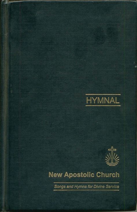 Nac Sales Hymn Books New Apostolic Church East Africa