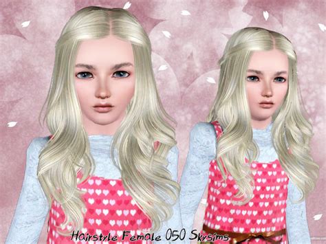 The Sims Resource Skysims Hair Child 050
