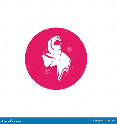 Muslimah Hijab Logo Design Hijab Logo Template Vector Image And Icon
